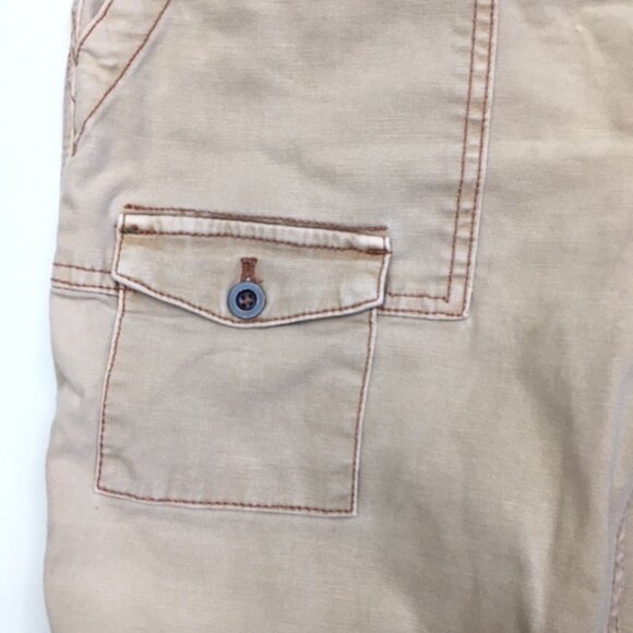 ANTHROPOLOGIE Beige/Tan THE WANDERER Cargo Pockets Pant Jeans - Picture 7 of 13